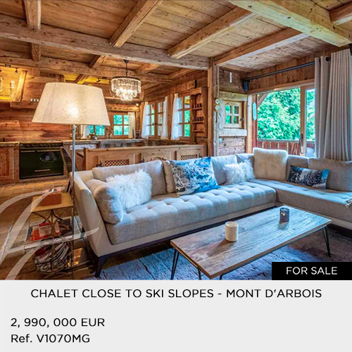 FOR SALE CHALET CLOSE TO SKI SLOPES - MONT D'ARBOIS